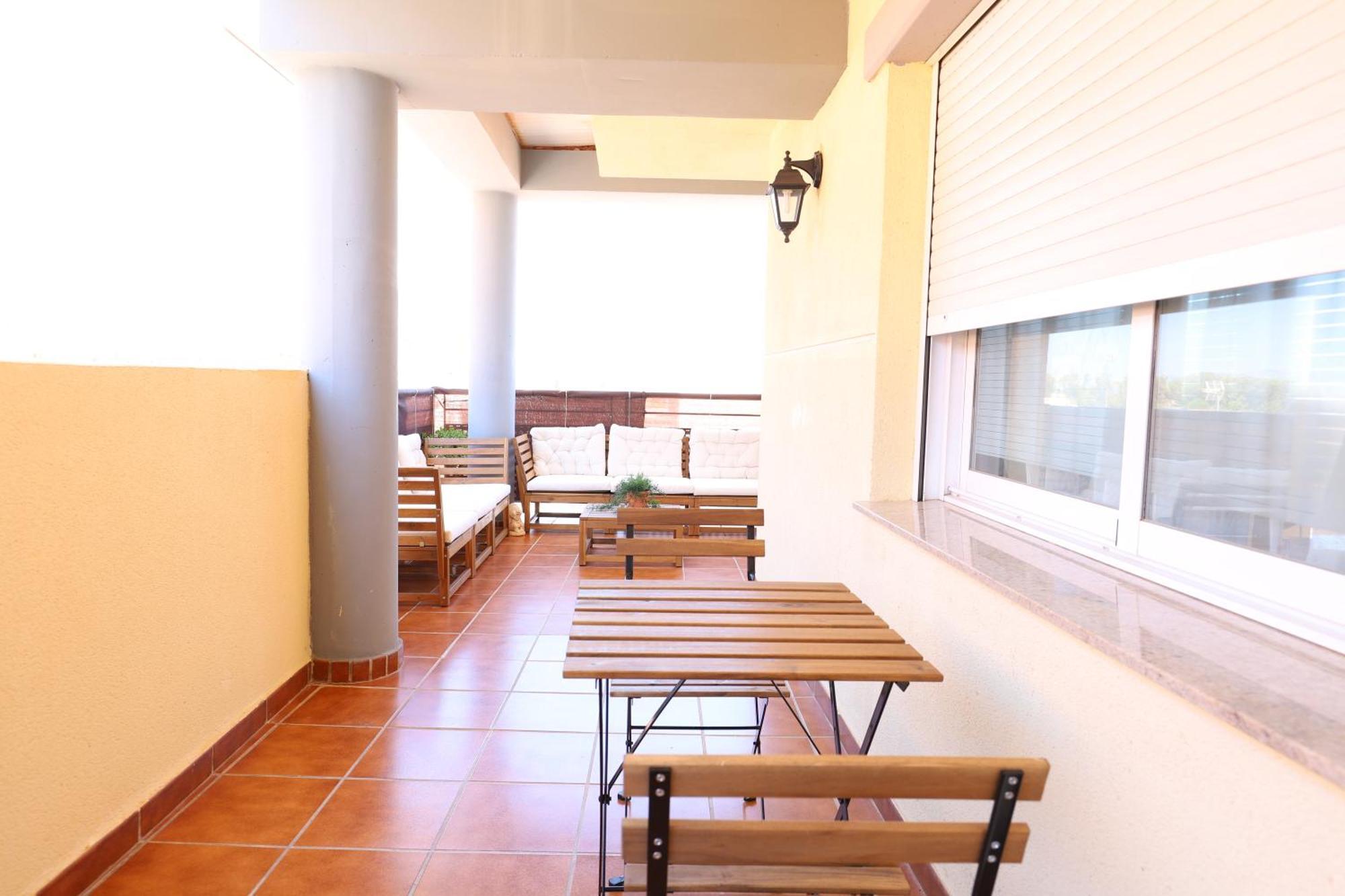 Enorme Terraza Con Vistas Al Mar By Hometels Puerto de Sagunto Ngoại thất bức ảnh